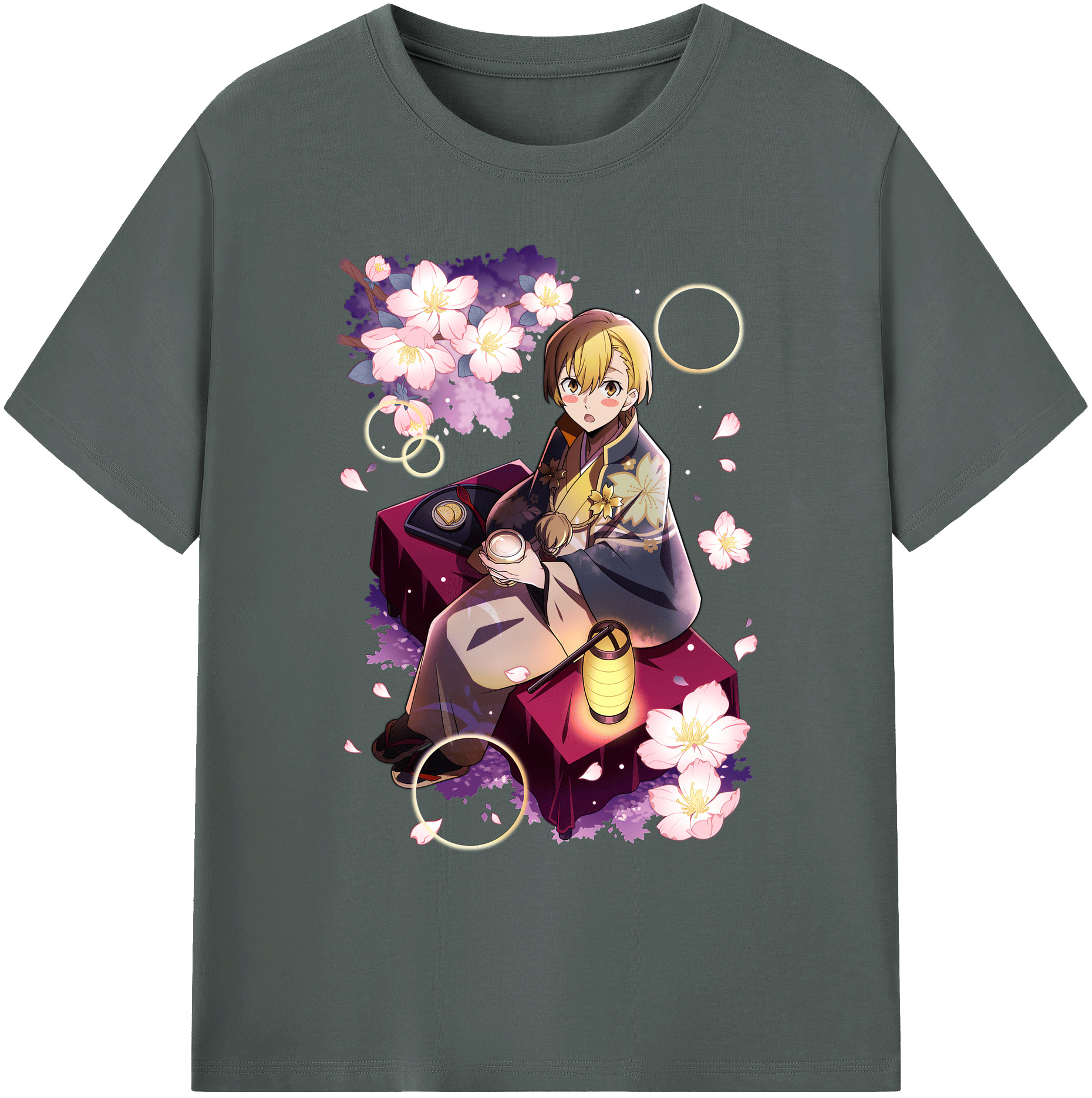（画像用） 文豪ストレイドッグス Bungo Stray Dogs 綿100％ メンズ半袖Tシャツ｜肌触りやわらか＆通気性
